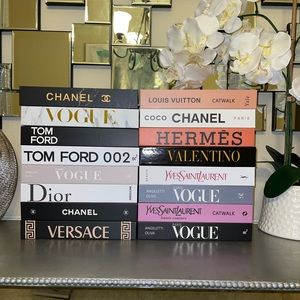 Faux coffee table books